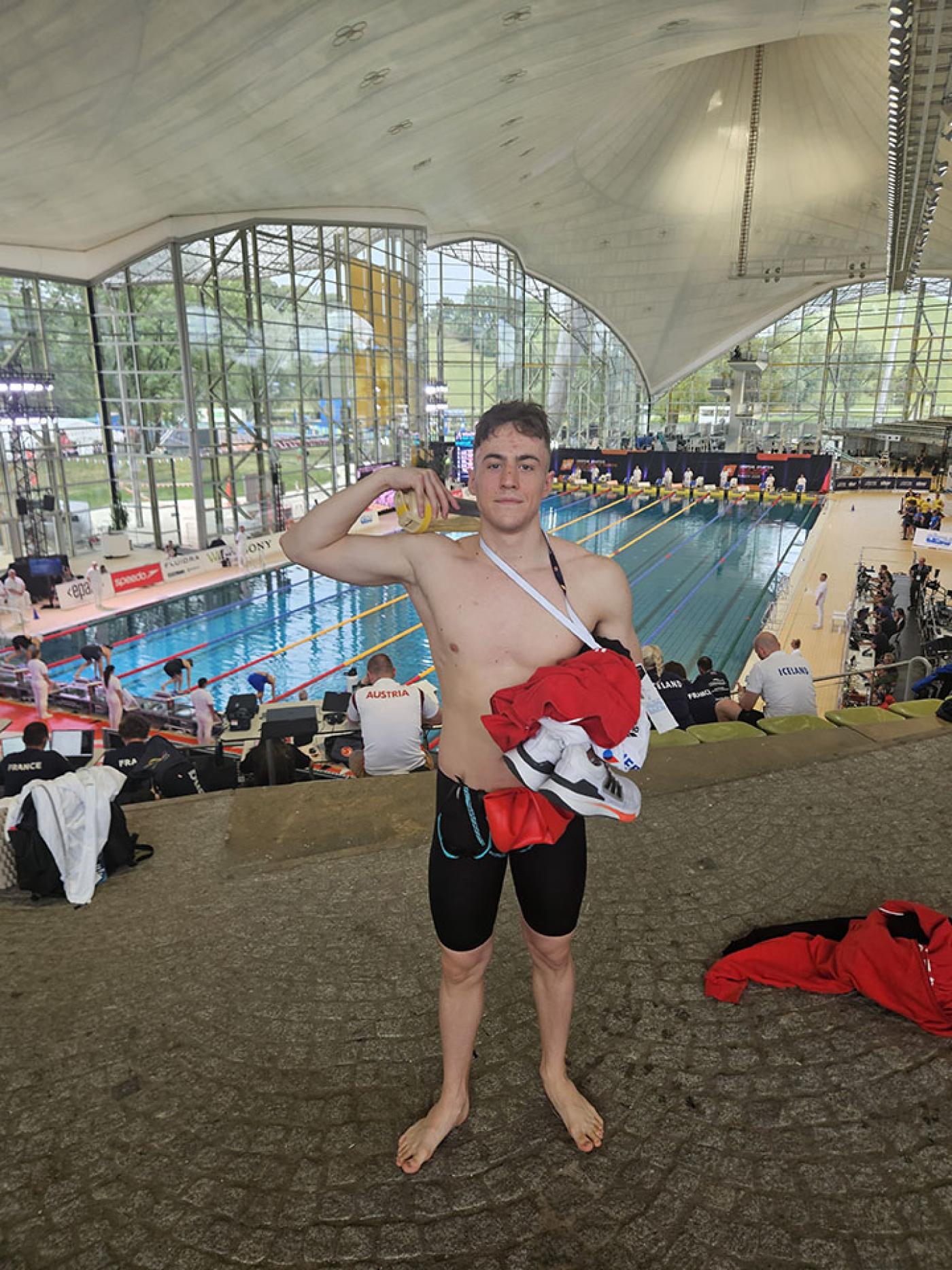 Milan Čubra u finalu Europskog juniorskog prvenstva